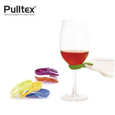Pulltex 酒杯夾, 綠色，黃色，藍色，白色，紫色，橙色