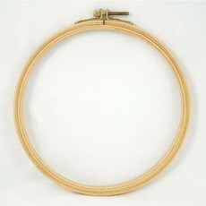 木製圓形刺繡框 0.8x18 cm, 1 個, 單一顏色, 1個