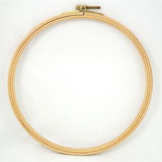 木製圓形繡框 0.8 x 21 cm, 1個