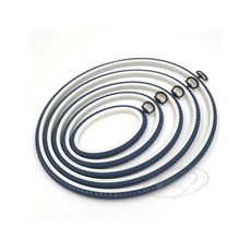 꽈배기 타원형 후프 5종세트 네이비, 1개