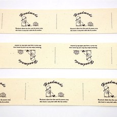 Craft House 籃子和女孩圖案棉質標籤 C-2, 籃子和女孩 米色, 1個