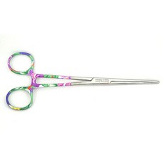 크래프트하우스 쁘띠 겸자 퍼플그린 18cm, 1개
