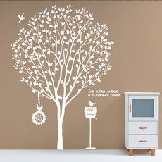 [Munky Deco] Love tree2, 白色