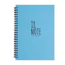 tobe 네임커버유선노트, 블루, 1개