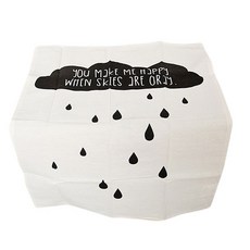 버터샵 BT오렌지 하우스 원포인트 구름 키친타올, 2개