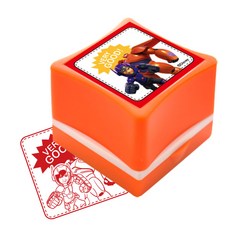 디즈니 칭찬스탬프 빅히어로 베리굿, 레드, 1개