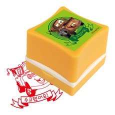 디즈니 칭찬스탬프 디즈니카 수고했어요, 레드, 1개