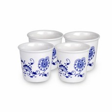 MAZUOKA 陶瓷印花燒酒杯, 混色, 4入