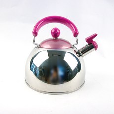 주방용주전자, 2.5L, 핑크, 1개