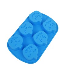 Goute 6格南瓜造型矽膠模具, 南瓜