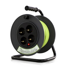 세이즈 노출형 전선릴 4구, 10m, 1개, 혼합색상