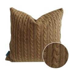 冬季莫內靠枕 40*40, 駱駝