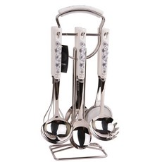 GOLDENBELL 蝴蝶灰廚具7P, 單色, 1組