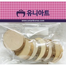 유니아트 천연나무조각, 48번, 5개