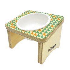 DUBABO 北歐風架高式寵物飼料碗