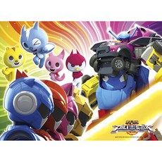 미니특공대 최강전사 직소퍼즐, 3세이상, 100피스, 1개