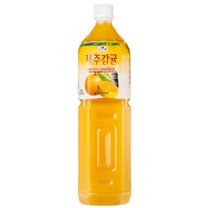 산약촌 제주감귤 음료 페트, 1.5L, 2개