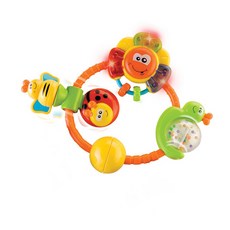 비키즈 레인보우 스트롤러 유모차장난감, 혼합색상, 1개