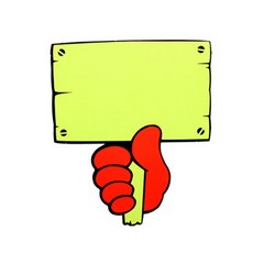 푯말손(공백) P2017, 2개