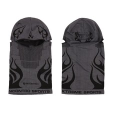 INCONTRO 全罩式面罩, 灰色 黑色