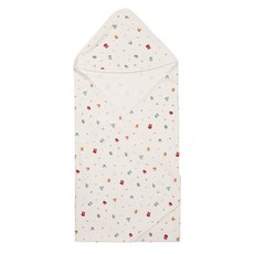 withorganic 孩童棉質印花包巾