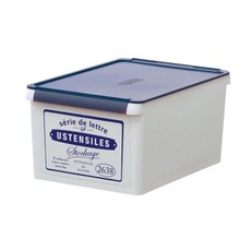 [시비코리아] 다용도 수납 박스(12L), 네이비, 1개