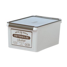 [시비코리아] 다용도 수납 박스(12L), 브라운, 1개