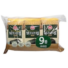 [해표] 더고소한김 파래김, 5g, 18개