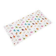 Nrkiz 多用途印花午睡毯, 彩色馬款