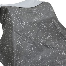 DALKOMBABY 超細纖維毯, 北歐星星款(灰色)