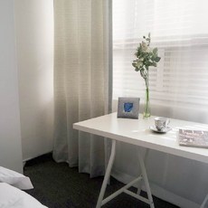 Maison Textile防火窗簾 防燃絲巴登窗簾, 122x230cm