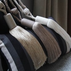 메종텍스타일 베이직 커튼 타이백 80cm, 골드, 1개