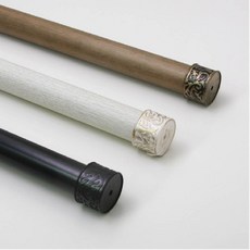 메종텍스타일 심플조각마개 25mm 커튼봉, 골드