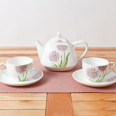 LKmade Bone China 銀河花茶時光套裝 6P