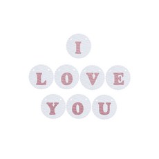와니데코 I LOVE YOU가랜드 B 타입, 인디핑크(문자색 화이트)