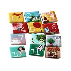 [OK AHA] 我的設計台歷, 3) 月瓦_小韓日常