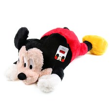 MICKEY MOUSE 卡通造型靠墊, 黑色