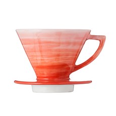 쉬즈데코 핸드페인팅 드리퍼 고노 그라디에이션, Red, 1개