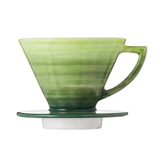 Shesdeco 手繪滴頭 gono 漸變, 綠色, 1入