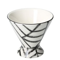 手繪冰淇淋杯, 黑色圖案