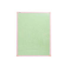 [아이사랑] 드림보드 핑크(몰딩/보호캡), 그린, 90x120cm, 1개