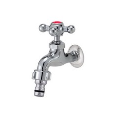 十字接頭水龍頭, 1個