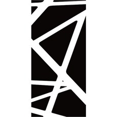 [Art Door]現代黑色(door-039-A), 黑，白