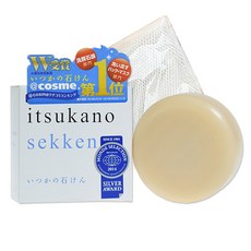 itsukano sekken 亮白去角質皂, 1個, 100g