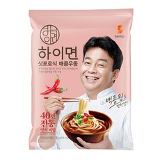삼립 하이면 삿포로식 매콤우동, 4개, 234g