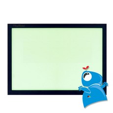우리아이상상놀이터 플레이보드 110 x 120cm, 플레이보드-그린/블랙, 그린/블랙
