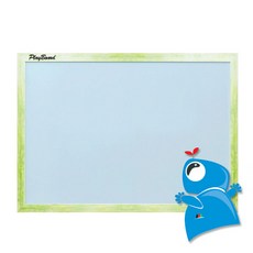 우리아이상상놀이터 플레이보드 110 x 120cm, 플레이보드-블루/그린, 블루/그린
