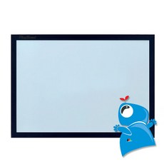 우리아이상상놀이터 플레이보드 110 x 120cm, 플레이보드-블루/블랙, 블루/블랙
