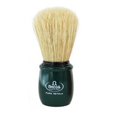 OMEGA 刷子10051綠色剃須刷, 1件, 1個
