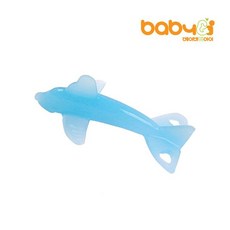 베이비앤아이 돌고래 치발기 2개, 블루, 1개